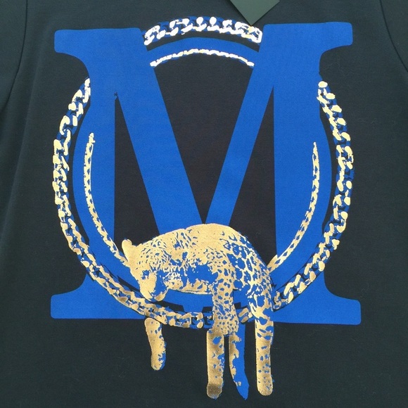 Maje leopard graphic t shirt size S - Picture 3 of 4